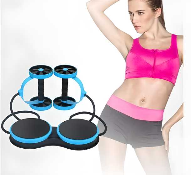 Abdominal Roller Wheel with Knee Pad for core workouts
