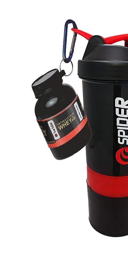Protein Powder Container with Durable Key-Chain